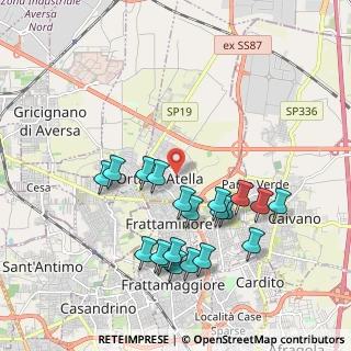 Mappa Via Maschere Atellane, 81030 Orta di Atella CE, Italia (2.138)
