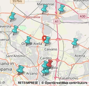 Mappa Viale Rosa, 80023 Caivano NA, Italia (5.58077)