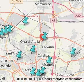 Mappa Viale Rosa, 80023 Caivano NA, Italia (6.08)