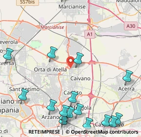Mappa Viale Rosa, 80023 Caivano NA, Italia (6.59444)