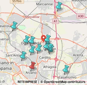 Mappa Viale Rosa, 80023 Caivano NA, Italia (3.89615)