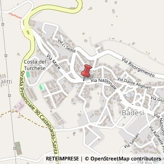 Mappa Via Nazionale, 1, 07030 Badesi, Olbia-Tempio (Sardegna)
