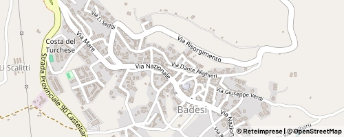 Mappa Badesi