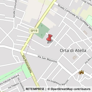 Mappa Via Giovanni XXIII Papa, 7, 81030 Orta di Atella, Caserta (Campania)