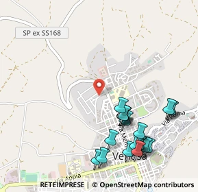 Mappa Via Francesco Saverio Siniscalchi, 85029 Venosa PZ, Italia (0.6385)