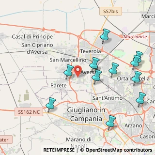 Mappa Via Gabriele D'Annunzio, 81030 Lusciano CE, Italia (5.06091)