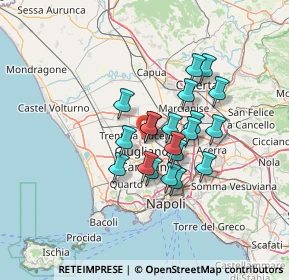 Mappa 81030 Lusciano CE, Italia (10.7205)