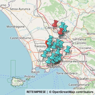 Mappa 81030 Lusciano CE, Italia (11.0095)