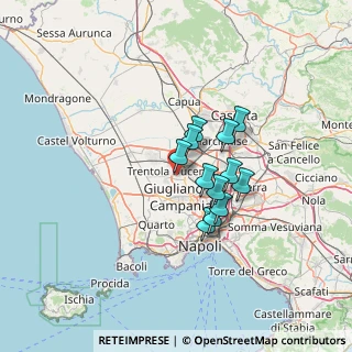 Mappa 81030 Lusciano CE, Italia (9.97083)