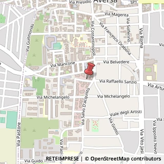Mappa Via Amedeo Modigliani,  3, 81031 Aversa, Caserta (Campania)