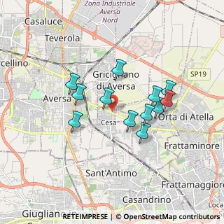 Mappa SP 2, 81030 Cesa CE, Italia (1.585)