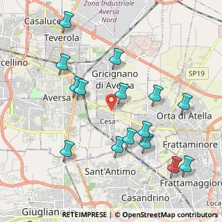 Mappa SP 2, 81030 Cesa CE, Italia (2.31667)