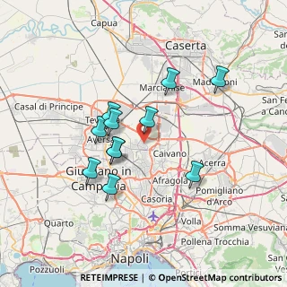 Mappa Via Giuseppe Garibaldi, 81030 Orta di Atella CE, Italia (6.48545)