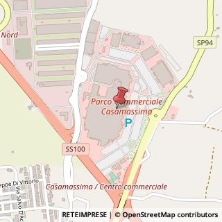 Mappa Parco Commerciale, Auchan, 70010 Casamassima BA, Italia, 70010 Casamassima, Bari (Puglia)