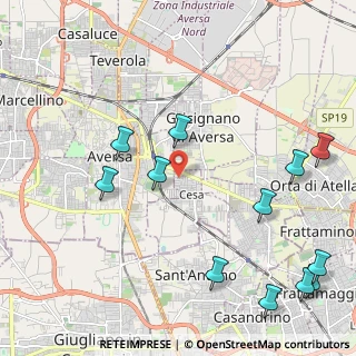 Mappa Via Foscolo, 81030 Cesa CE, Italia (2.92917)
