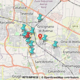 Mappa Via Foscolo, 81030 Cesa CE, Italia (1.66727)