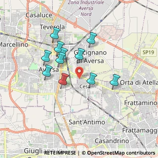 Mappa Via Foscolo, 81030 Cesa CE, Italia (1.66455)