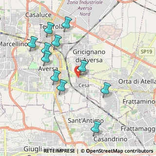 Mappa Via Foscolo, 81030 Cesa CE, Italia (2.22545)