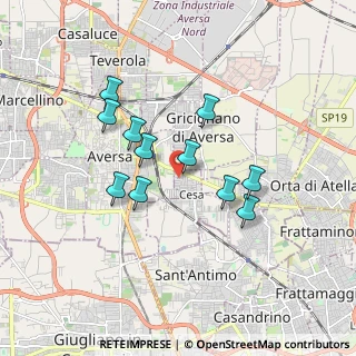 Mappa Via Foscolo, 81030 Cesa CE, Italia (1.59727)