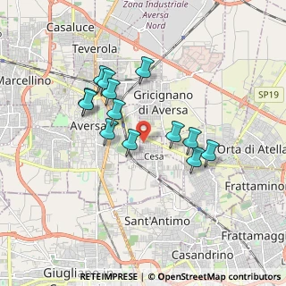 Mappa Via Foscolo, 81030 Cesa CE, Italia (1.64692)
