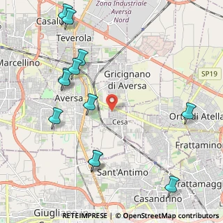 Mappa Via Foscolo, 81030 Cesa CE, Italia (2.75333)