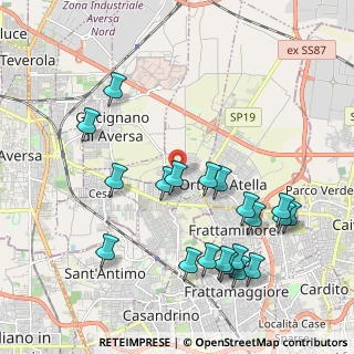 Mappa Via Vittorio Veneto, 81030 Succivo CE, Italia (2.411)