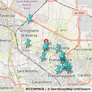 Mappa Via Vittorio Veneto, 81030 Succivo CE, Italia (2.24286)