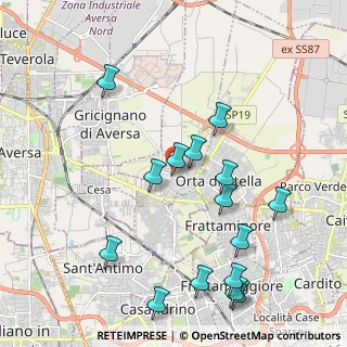 Mappa Via Vittorio Veneto, 81030 Succivo CE, Italia (2.43667)