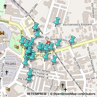 Mappa Via Zara, 70014 Conversano BA, Italia (0.10714)