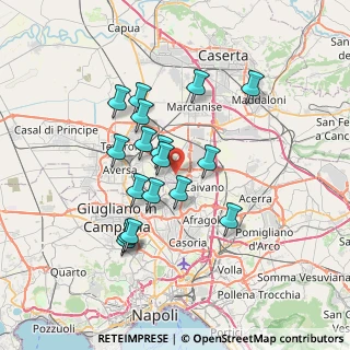 Mappa Via Gandhi, 81030 Orta di Atella CE, Italia (6.52706)