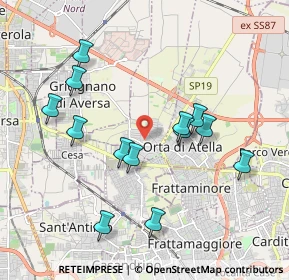 Mappa 81030 Succivo CE, Italia (2.03462)