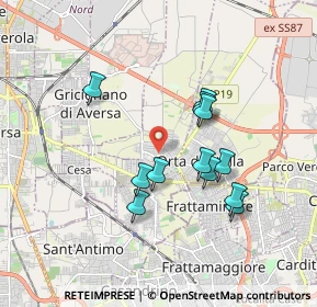 Mappa 81030 Succivo CE, Italia (1.67333)