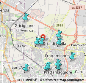 Mappa 81030 Succivo CE, Italia (2.37)