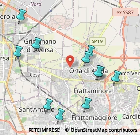 Mappa 81030 Succivo CE, Italia (2.49182)