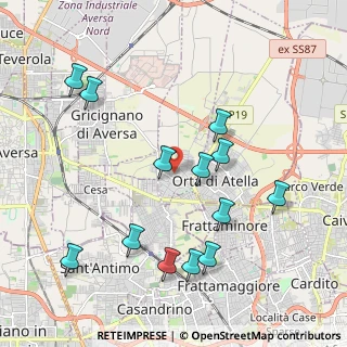 Mappa 81030 Succivo CE, Italia (2.30692)