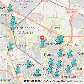 Mappa 81030 Succivo CE, Italia (3.38944)
