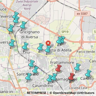 Mappa 81030 Succivo CE, Italia (3.014)