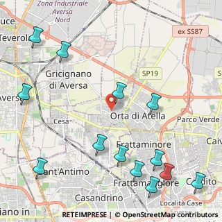 Mappa 81030 Succivo CE, Italia (3.09231)