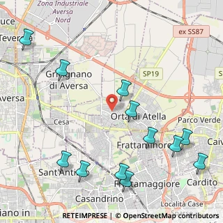 Mappa 81030 Succivo CE, Italia (2.86417)