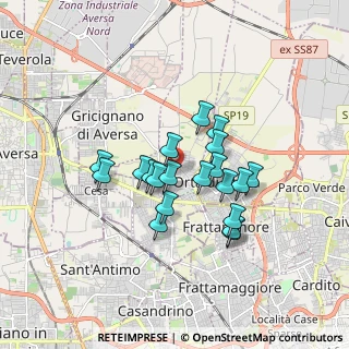Mappa 81030 Succivo CE, Italia (1.427)