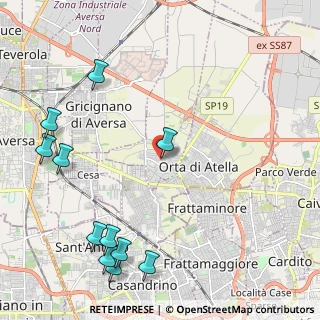 Mappa 81030 Succivo CE, Italia (3.06)