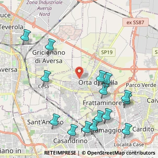 Mappa 81030 Succivo CE, Italia (2.87467)