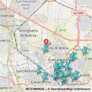 Mappa 81030 Succivo CE, Italia (3.37222)