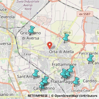 Mappa 81030 Succivo CE, Italia (3.22615)