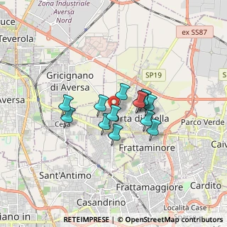 Mappa 81030 Succivo CE, Italia (1.21231)