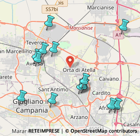 Mappa 81030 Succivo CE, Italia (4.81286)