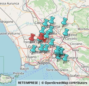 Mappa 81030 Succivo CE, Italia (11.088)