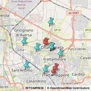 Mappa Via Napoli, 81030 Succivo CE, Italia (1.82667)