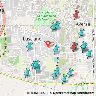 Mappa Via Giacomo Brodolini, 81030 Lusciano CE, Italia (0.7045)