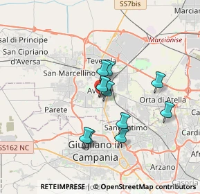 Mappa Via Sandro Botticelli, 81031 Aversa CE, Italia (2.80636)